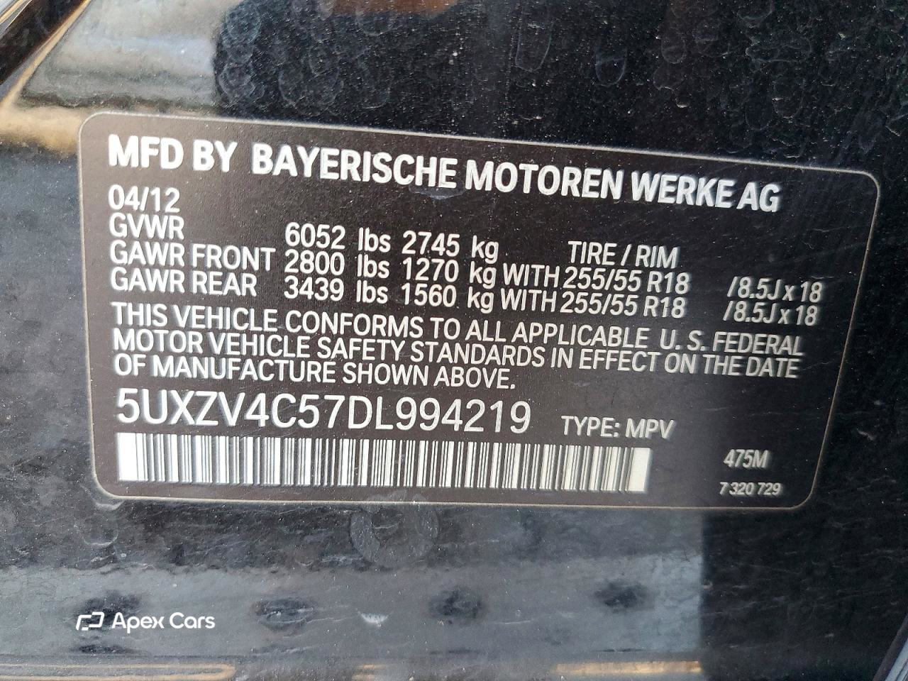 BMW X5 2013