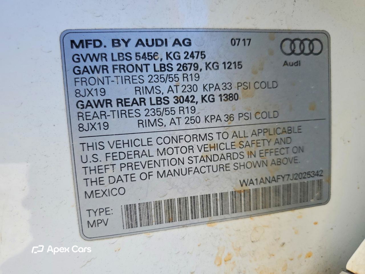 Audi Q5 2018