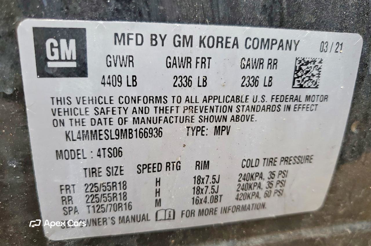 Buick Encore GX 2021