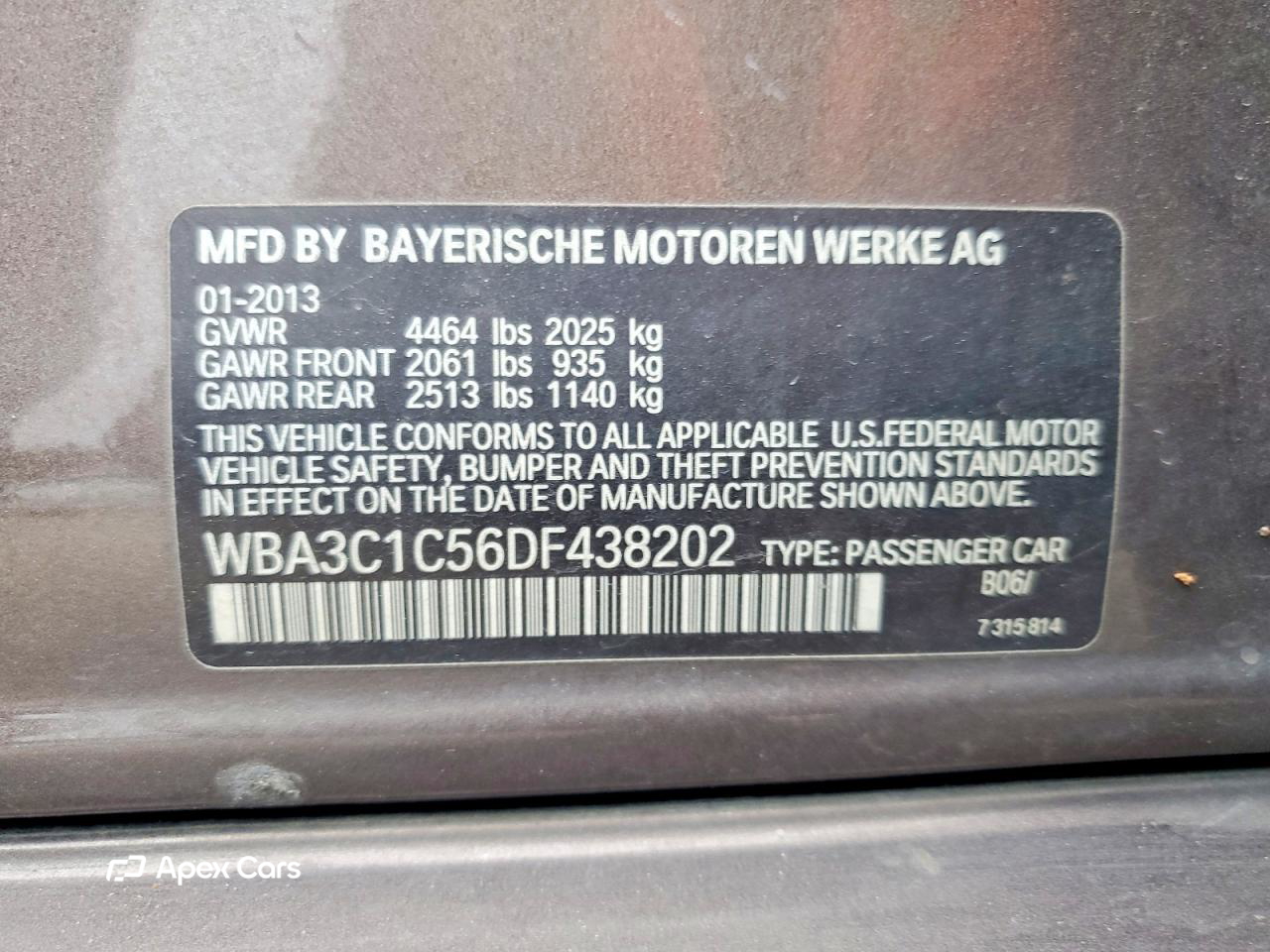 BMW Series 3 2013