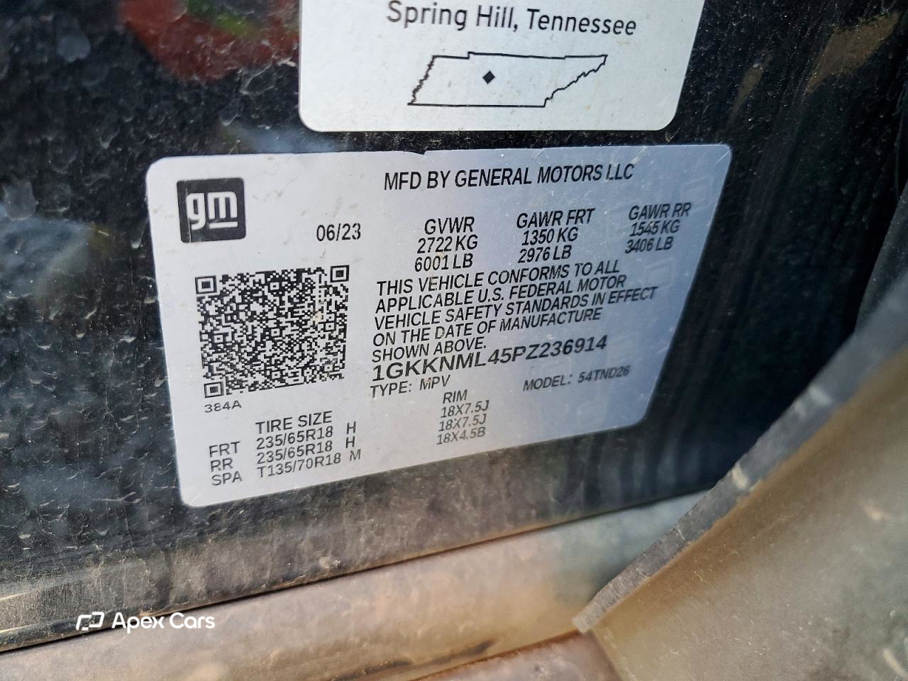 GMC Acadia 2023