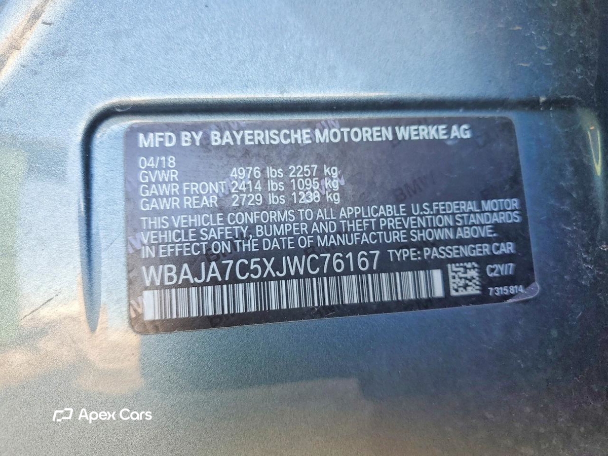 BMW Series 5 2018
