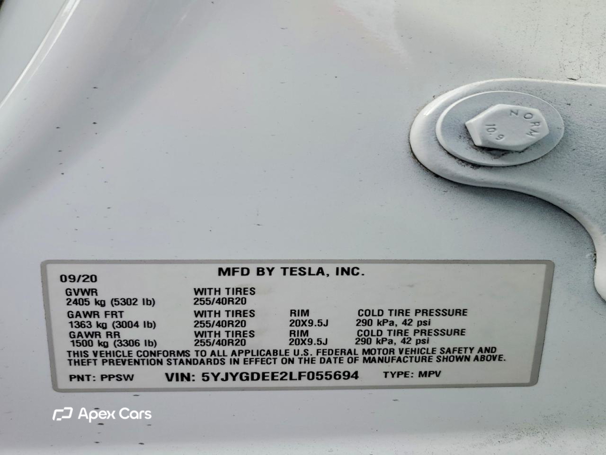 Tesla Model Y 2020