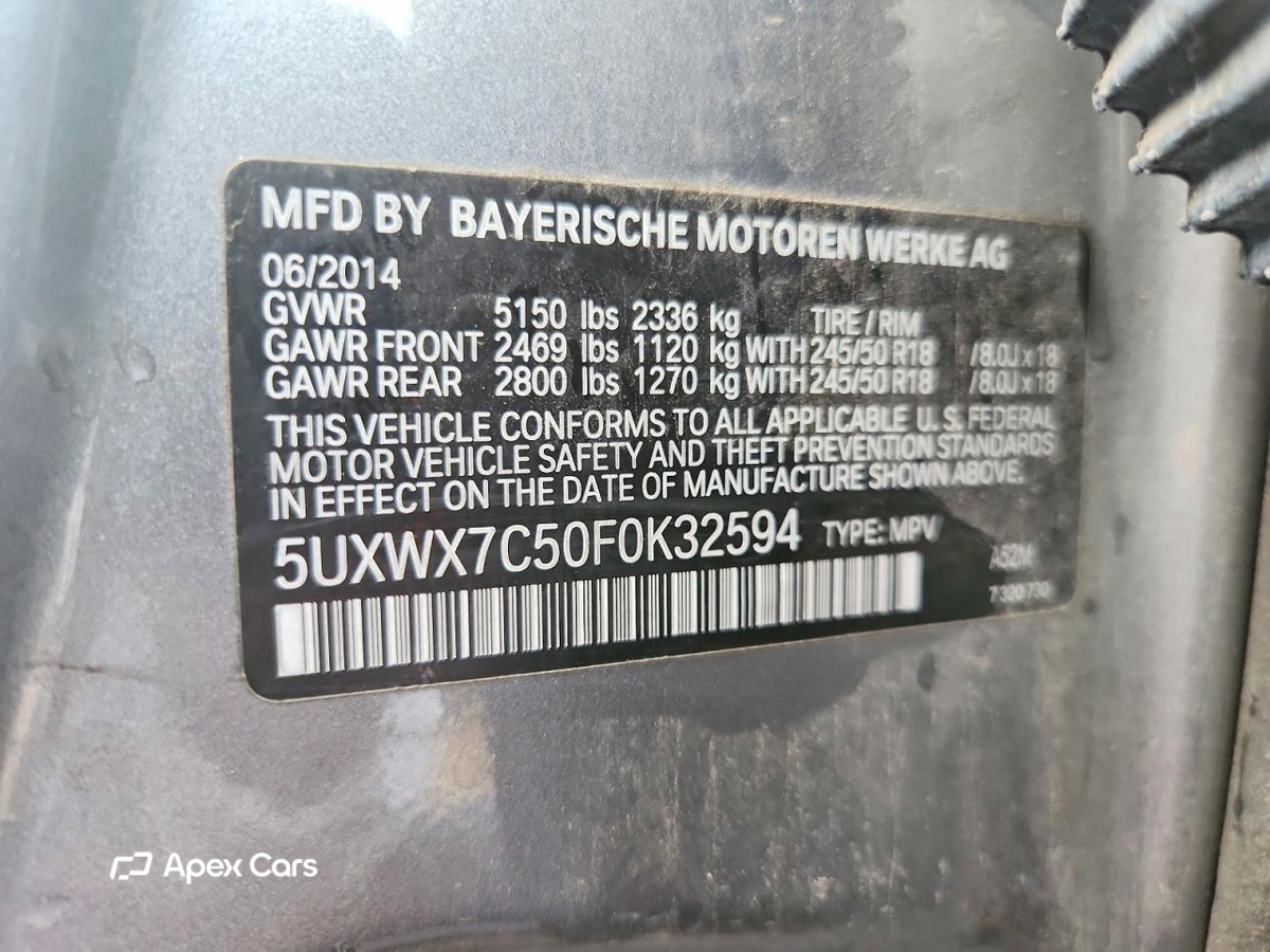 BMW X3 2015