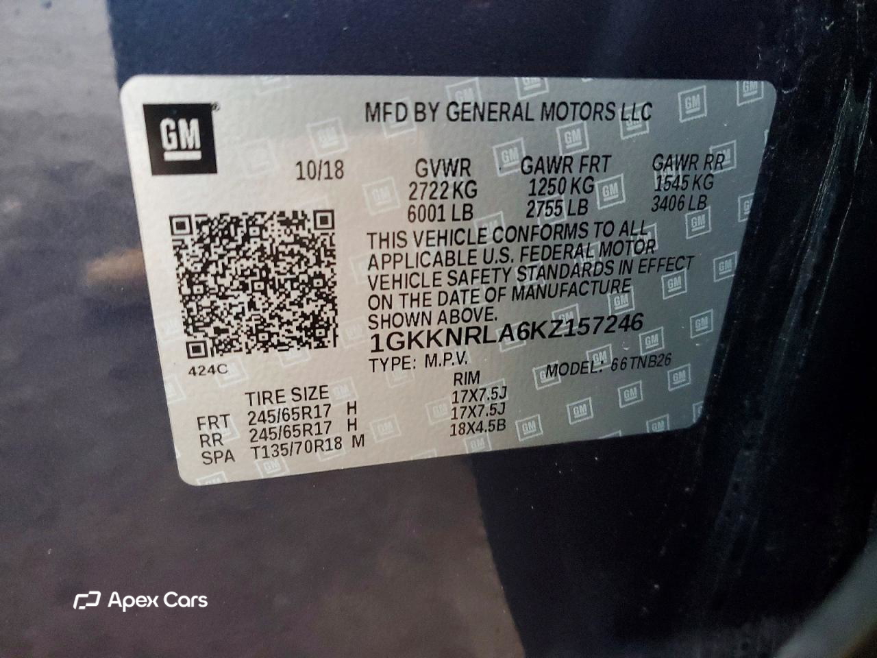 GMC Acadia 2019