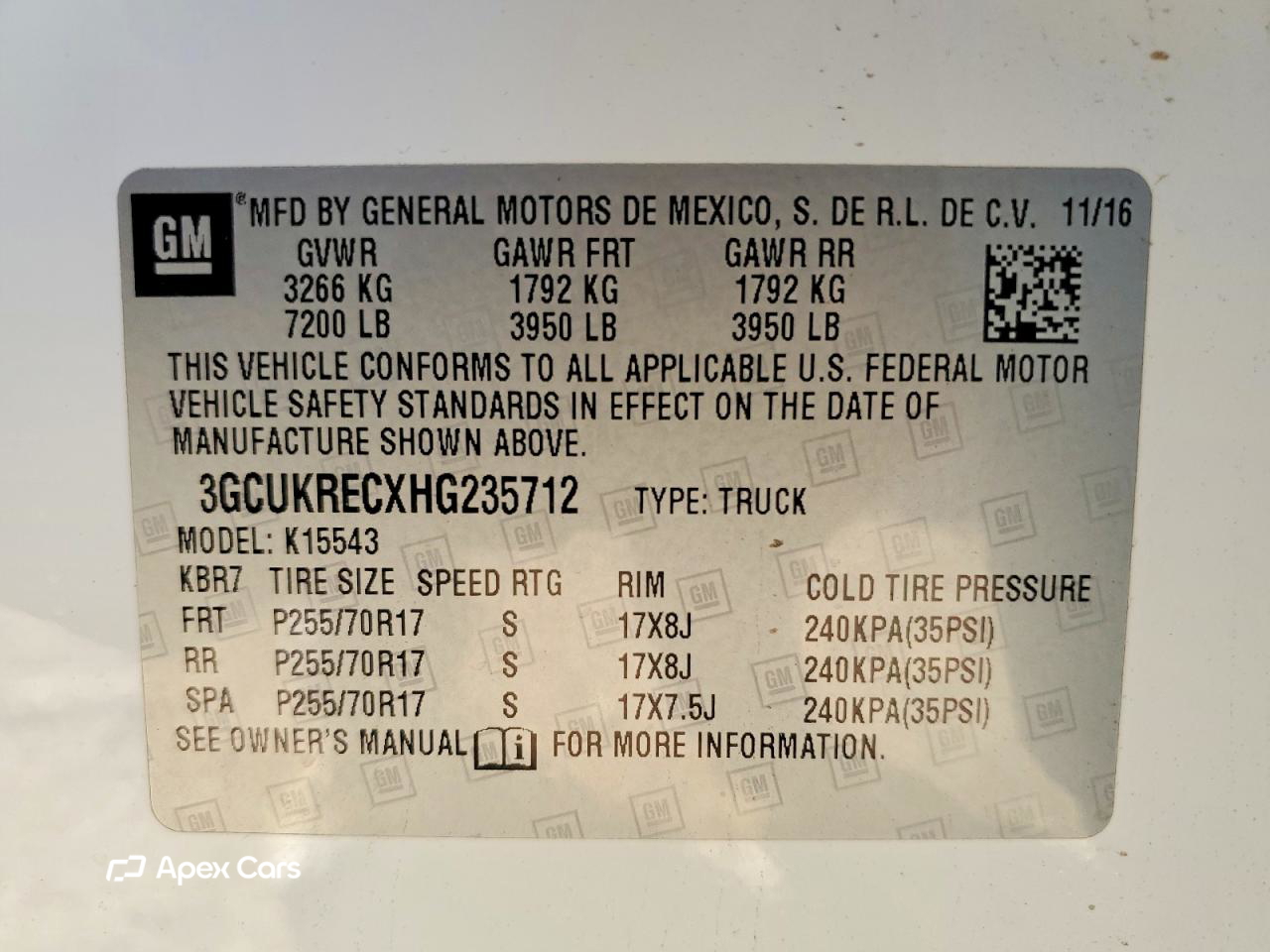 Chevrolet Silverado 2017