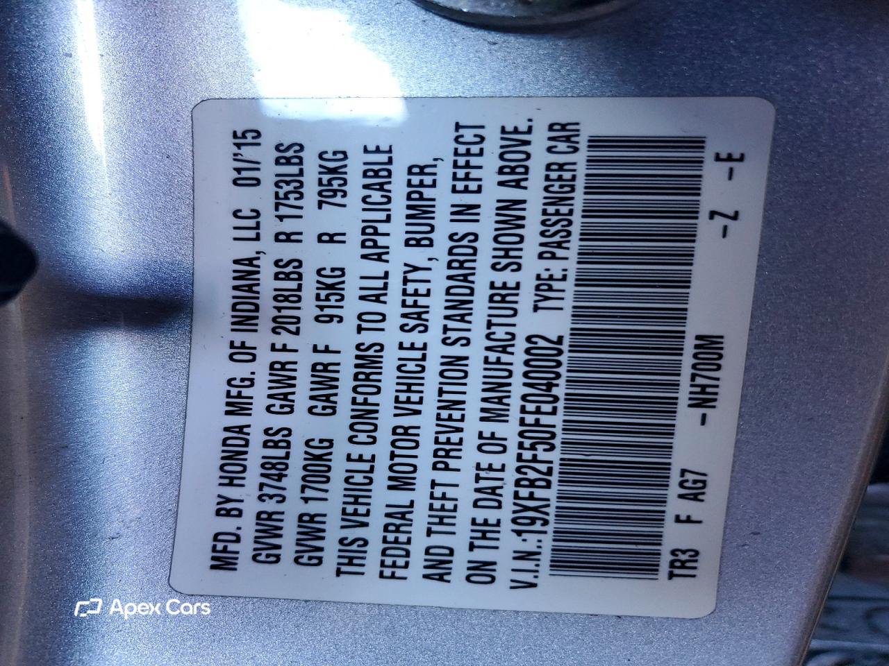 Honda Civic 2015
