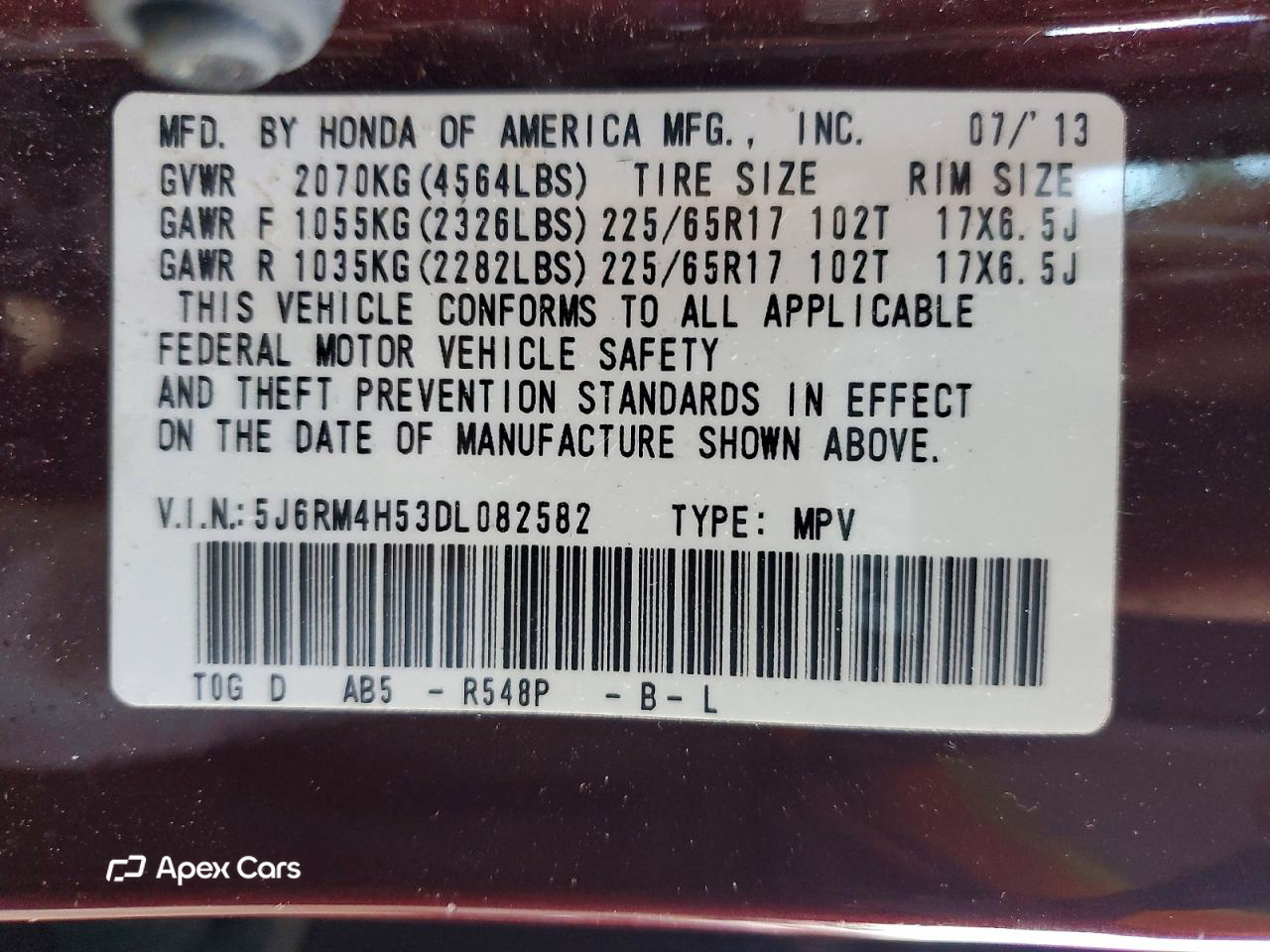 Honda CR-V 2013