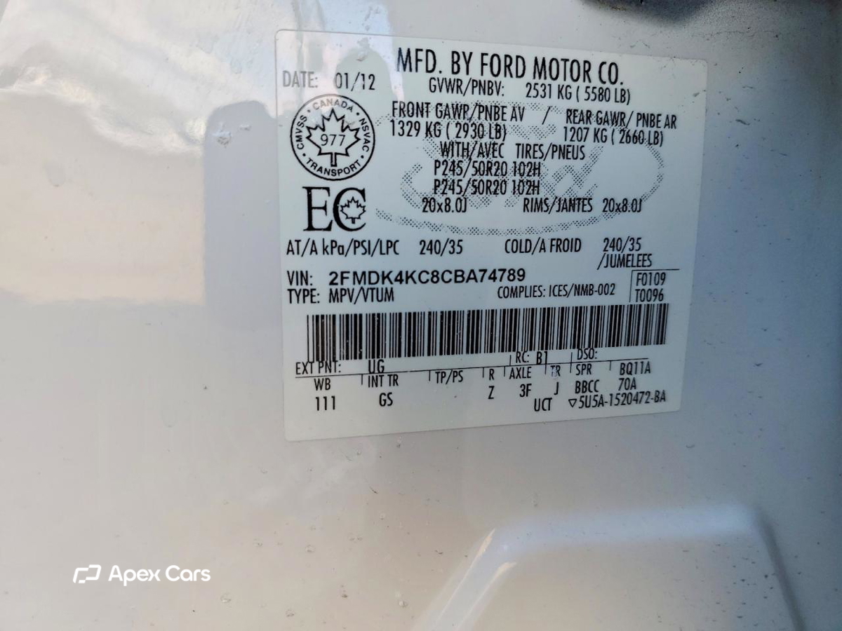 Ford Edge 2012