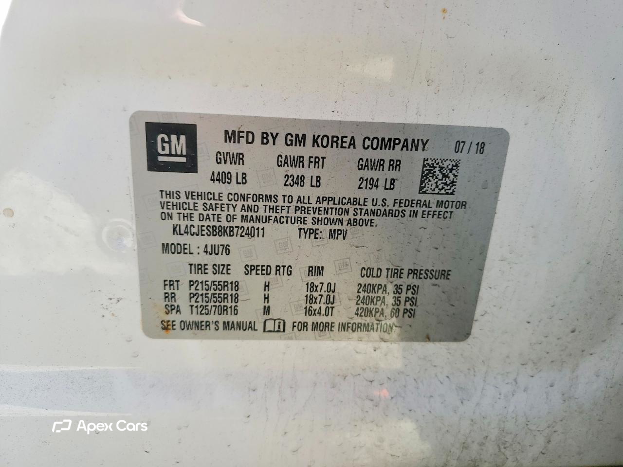 Buick Encore 2019