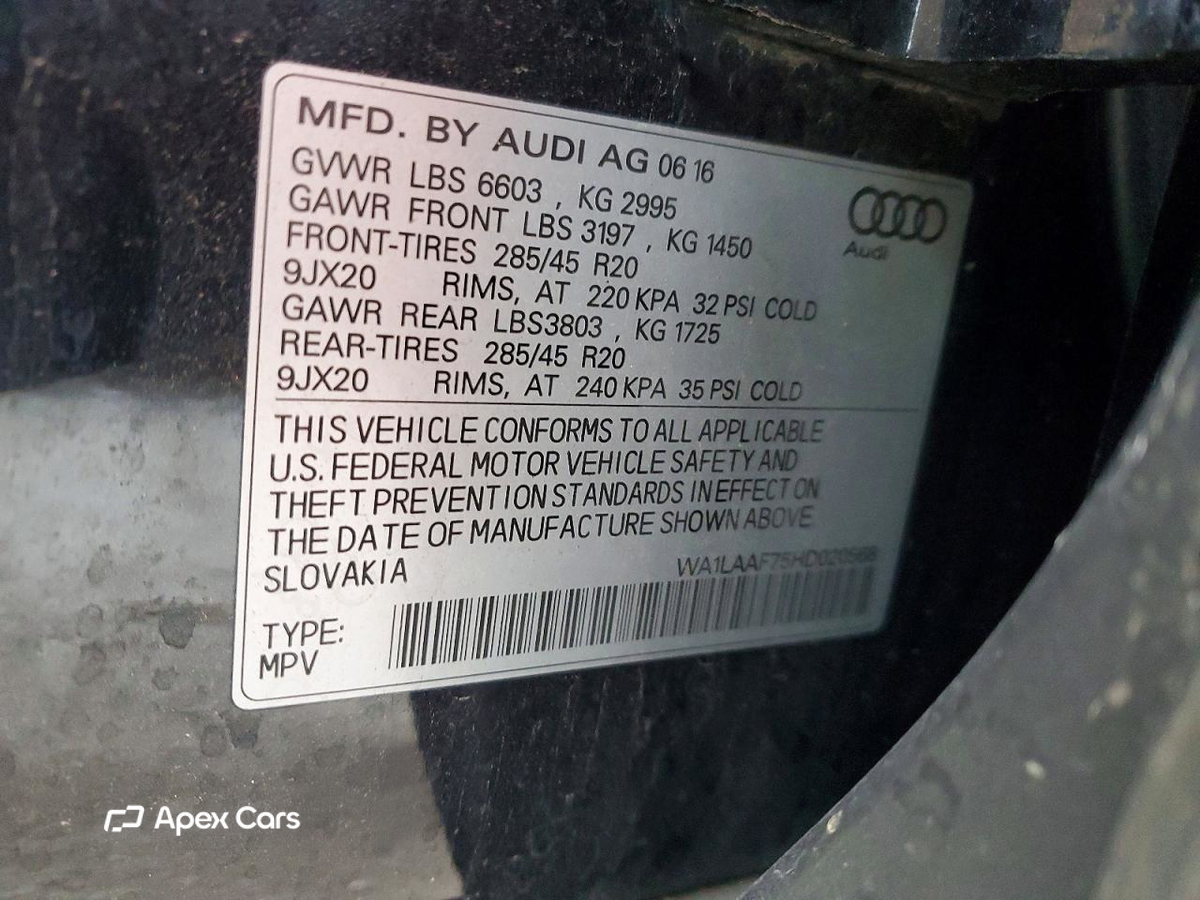 Audi Q7 2017