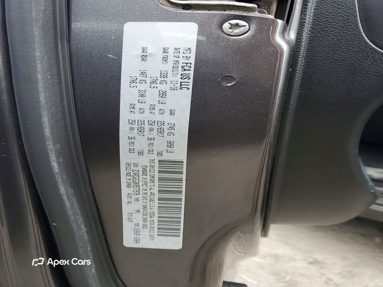Dodge Caravan 2019