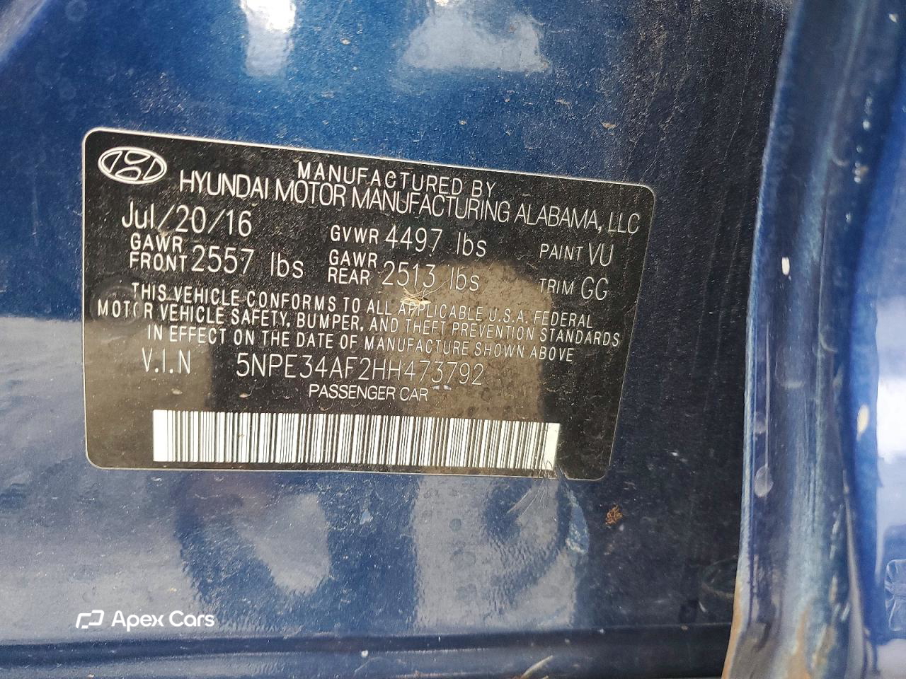 Hyundai Sonata 2017