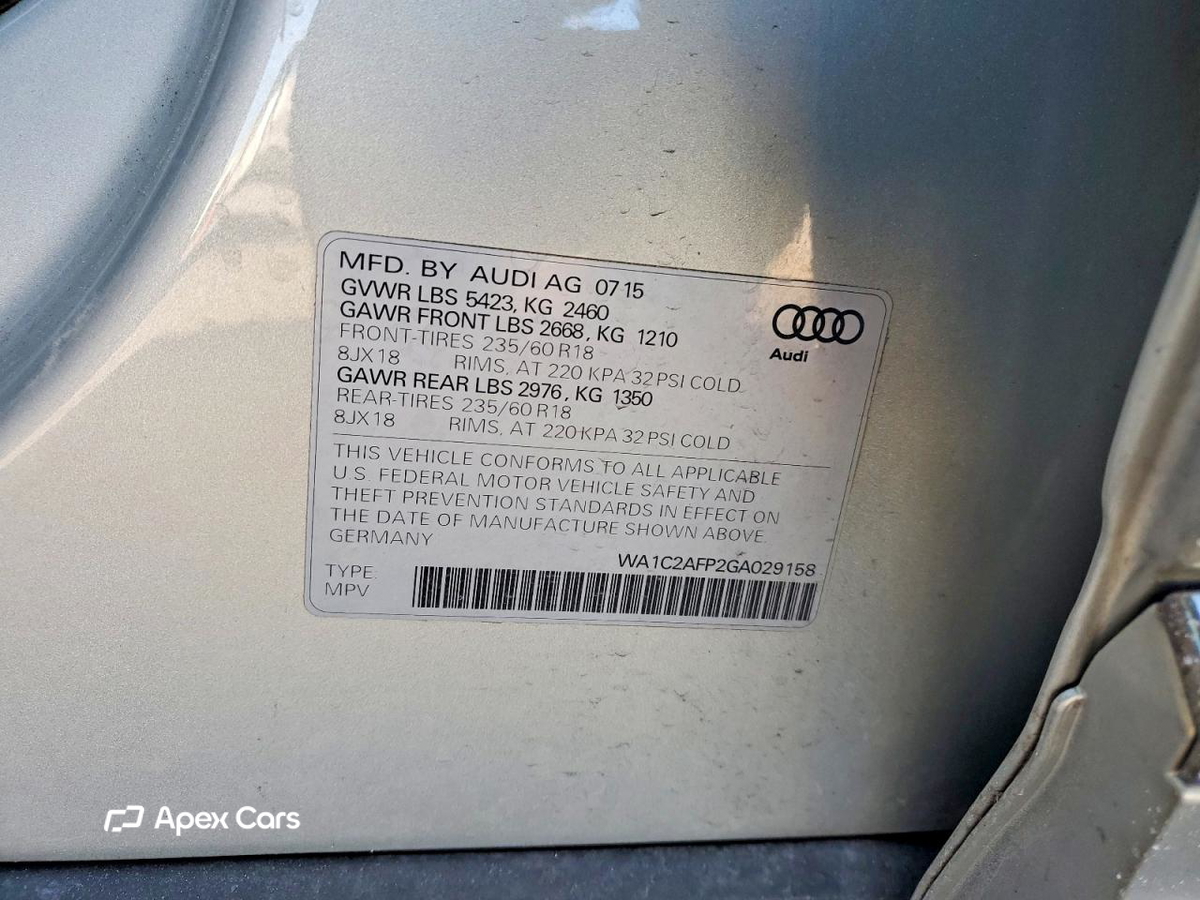 Audi Q5 2016