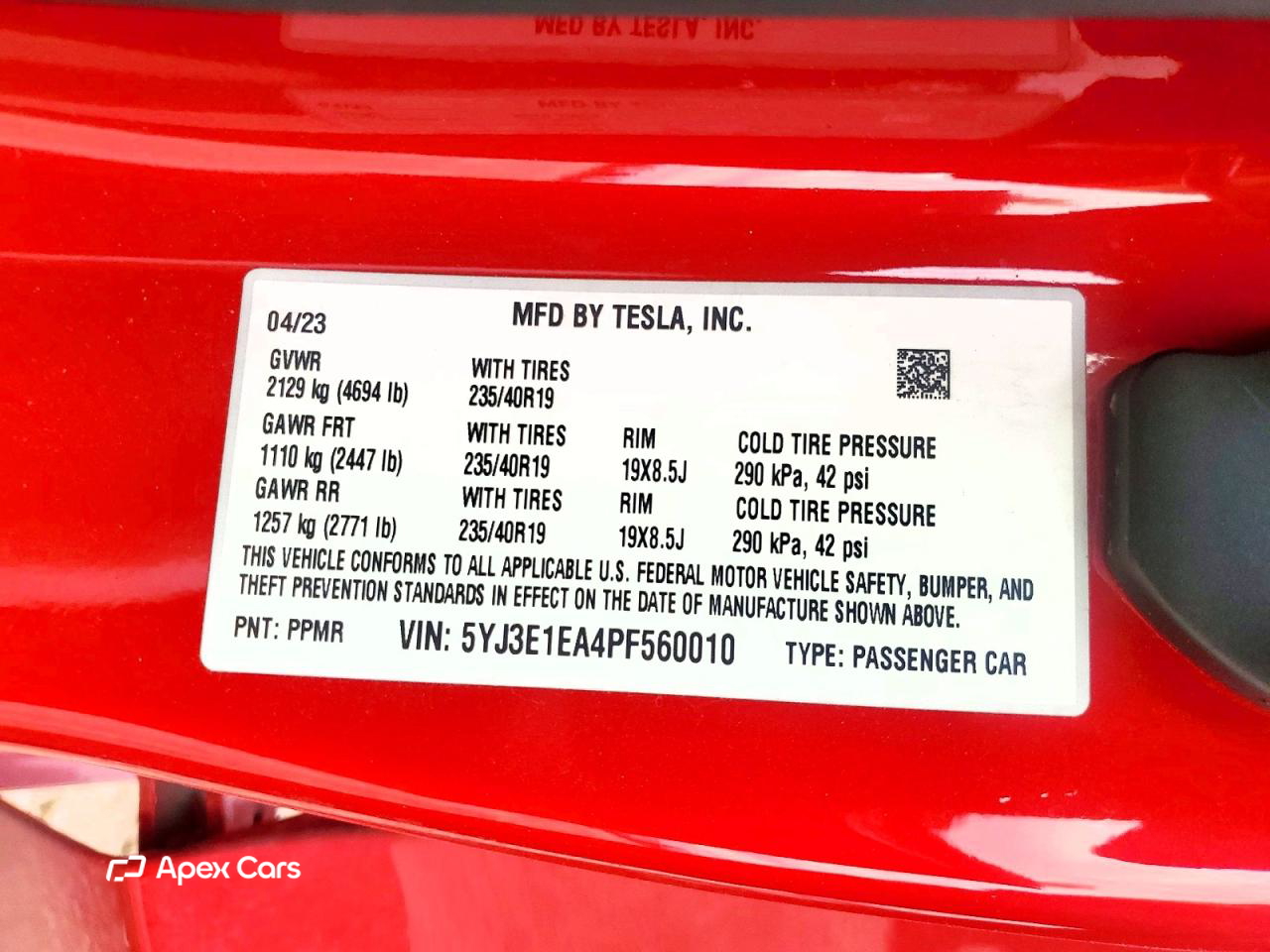 Tesla Model 3 2023