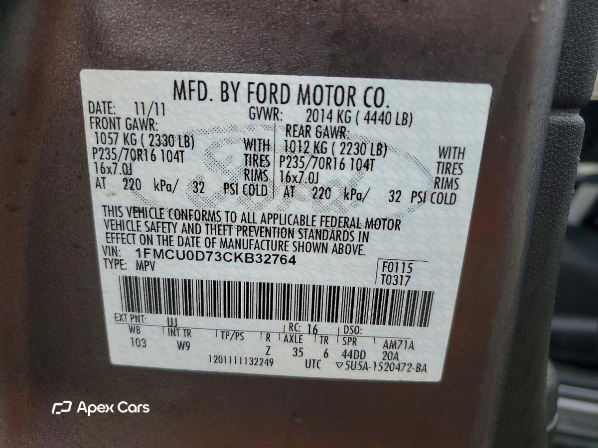 Ford Escape 2012