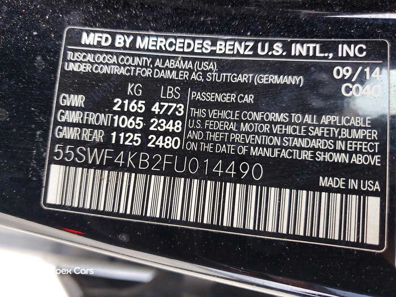 Mercedes-Benz C-klasse 2015