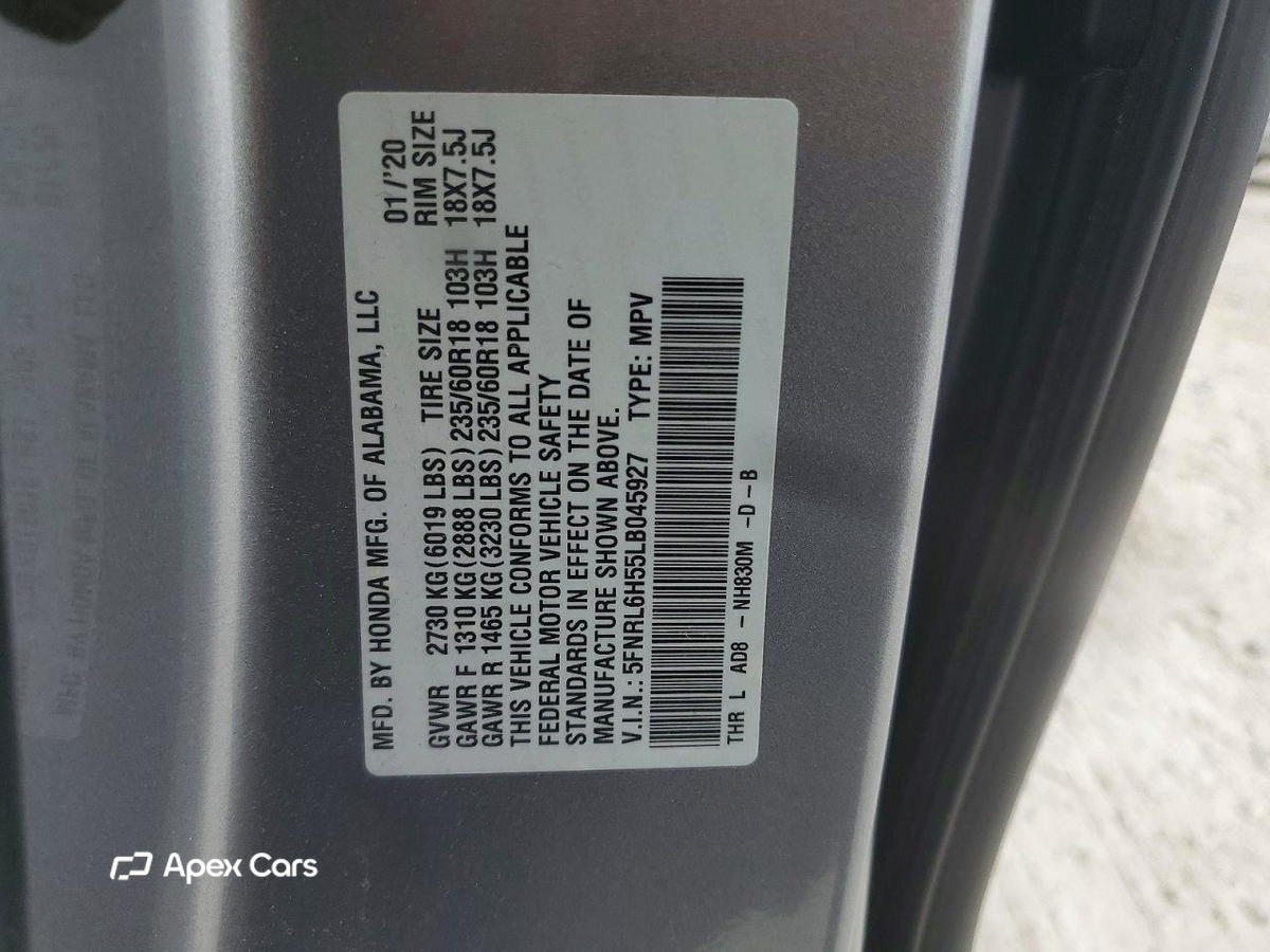 Honda Odyssey 2020
