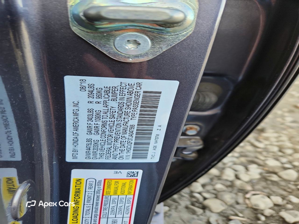 Honda Accord 2018
