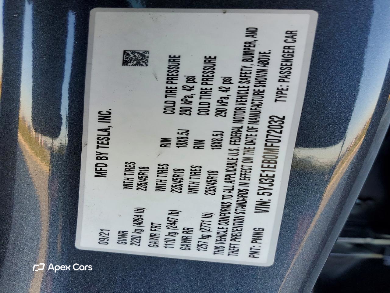 Tesla Model 3 2021