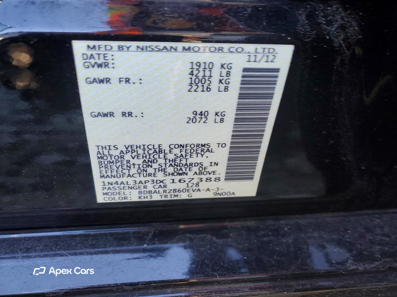 Nissan Altima 2013