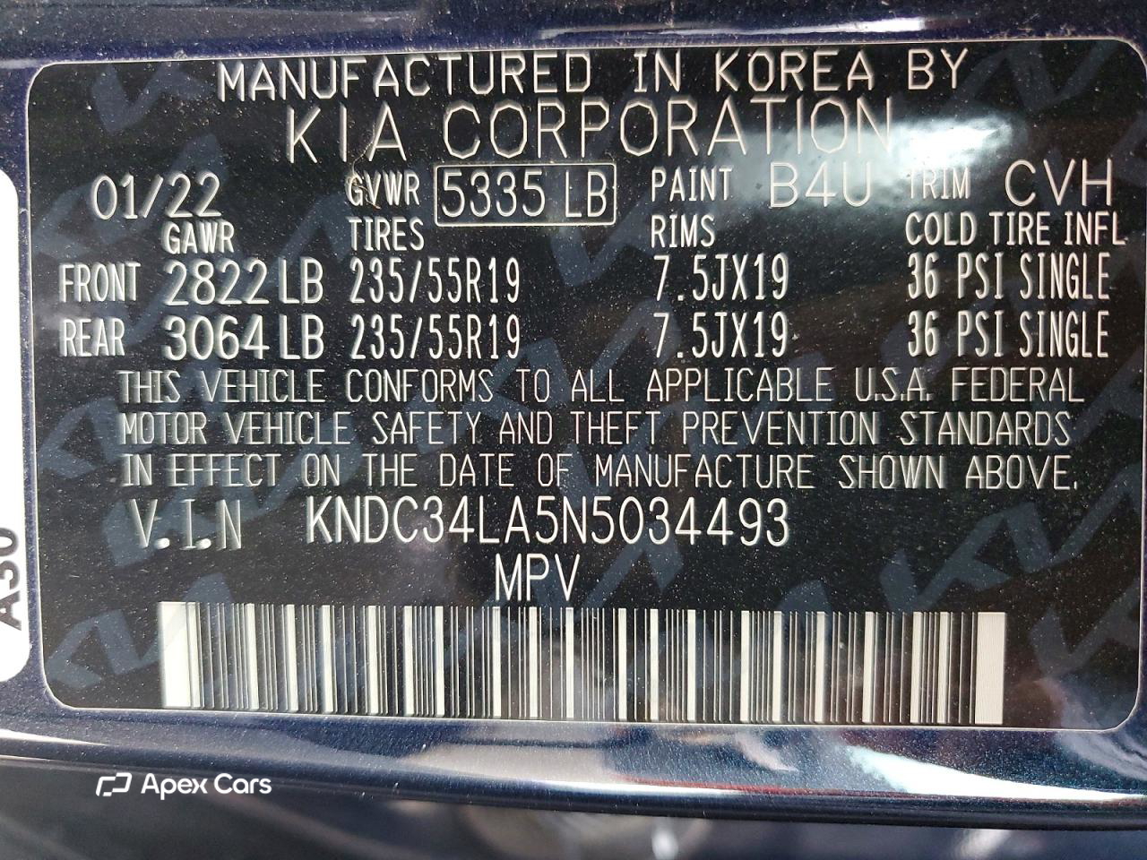 Kia EV6 2022