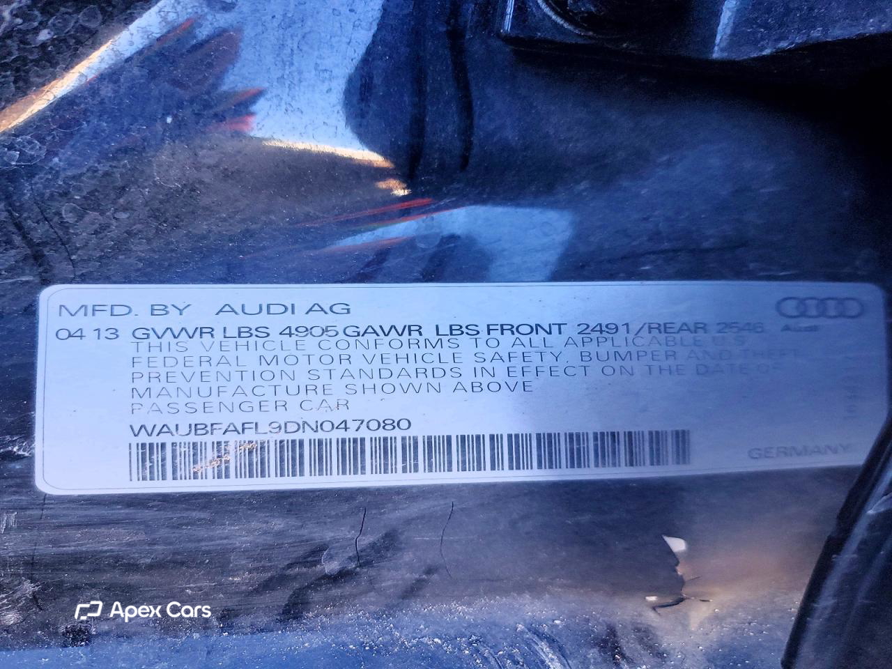 Audi A4 2013