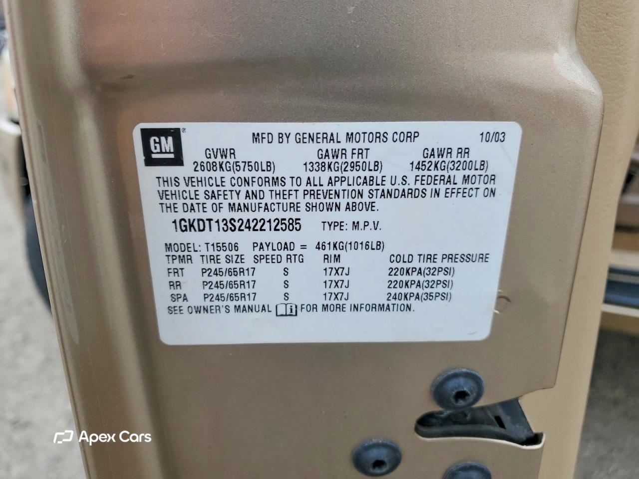 GMC Envoy 2004