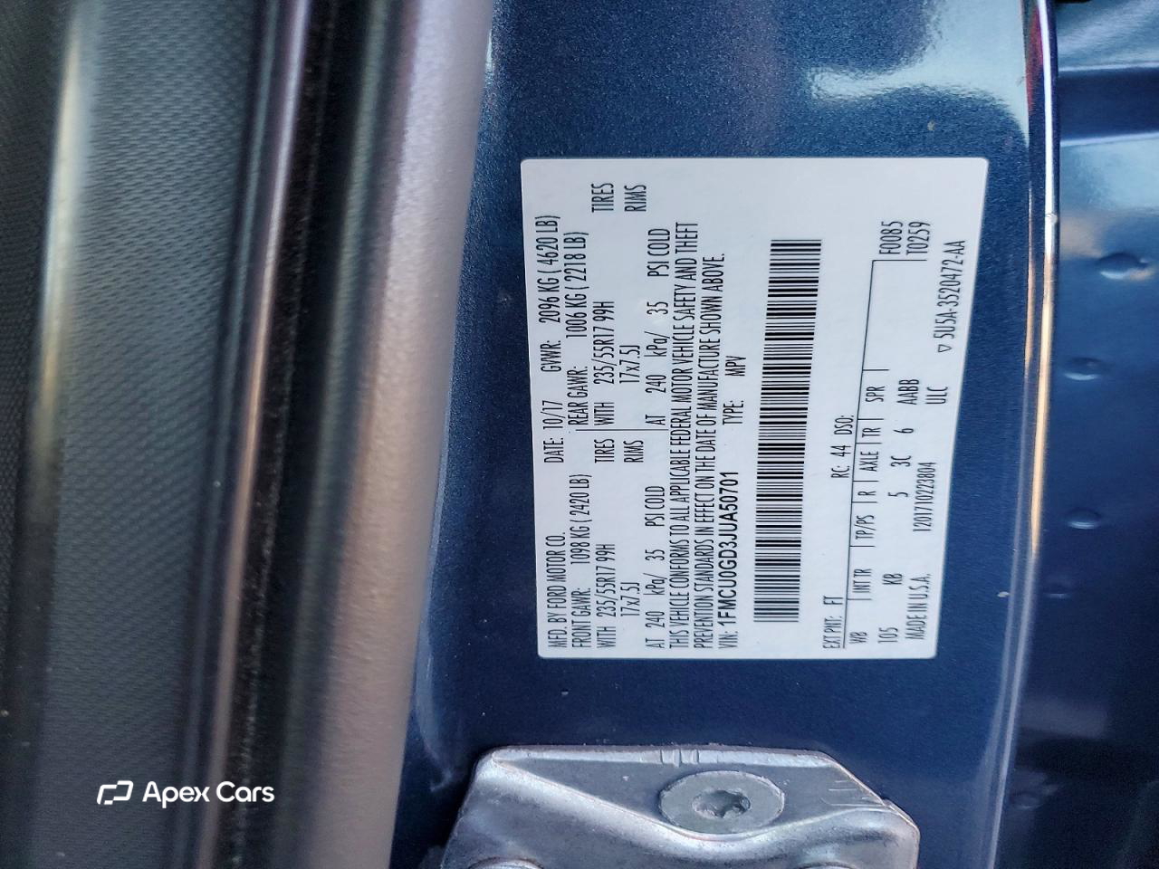 Ford Escape 2018