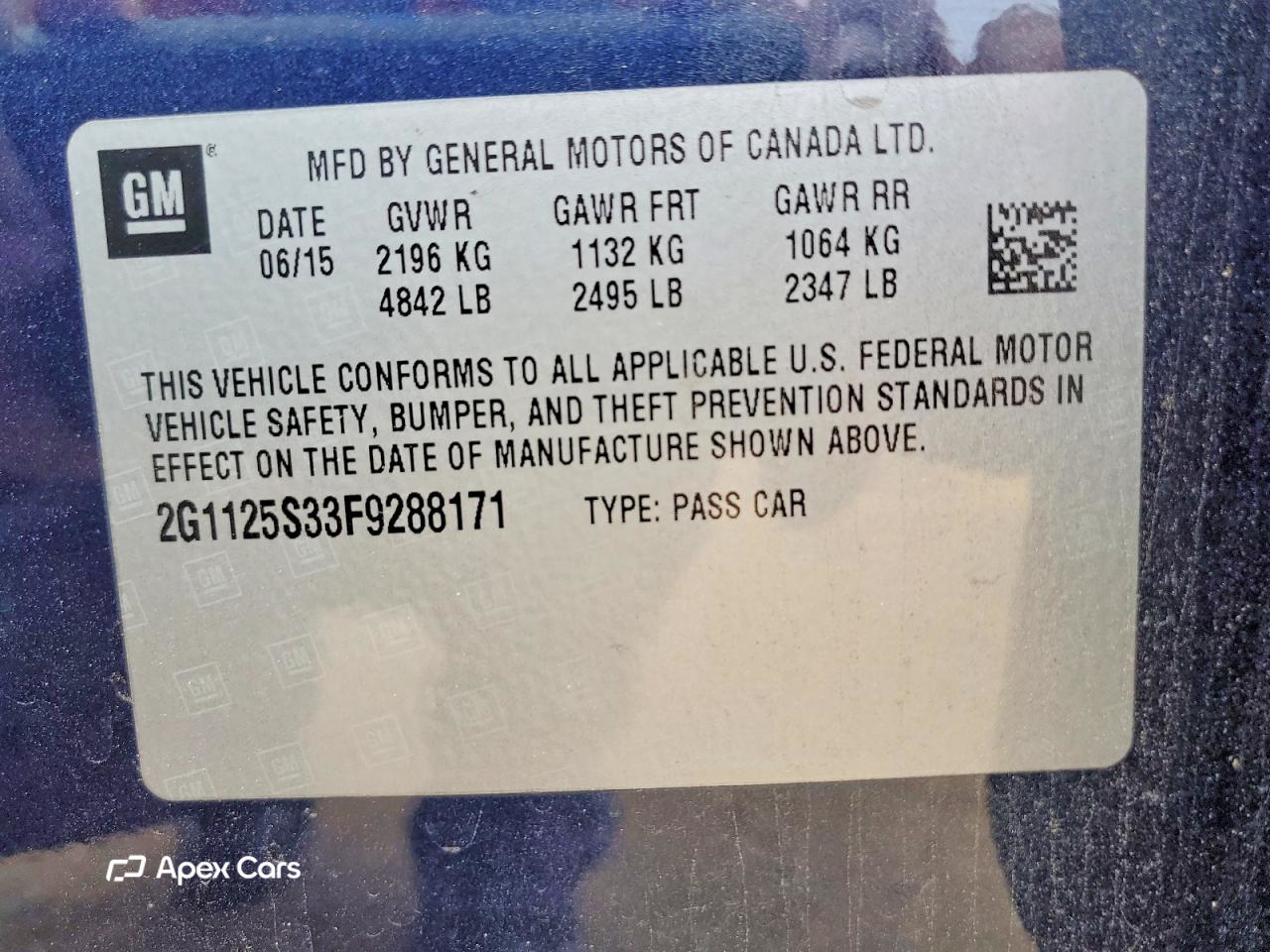 Chevrolet Impala 2015