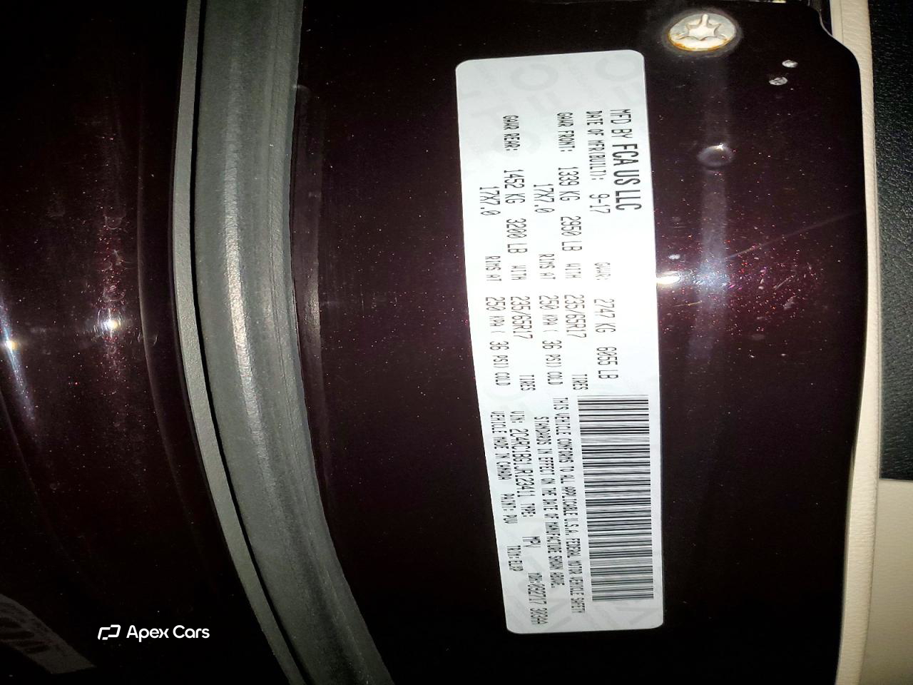 Chrysler Pacifica 2018