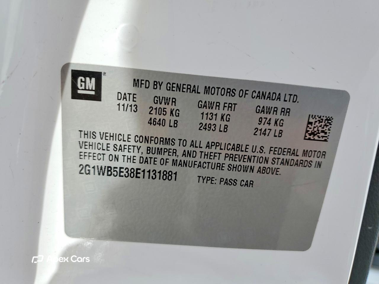 Chevrolet Impala 2014