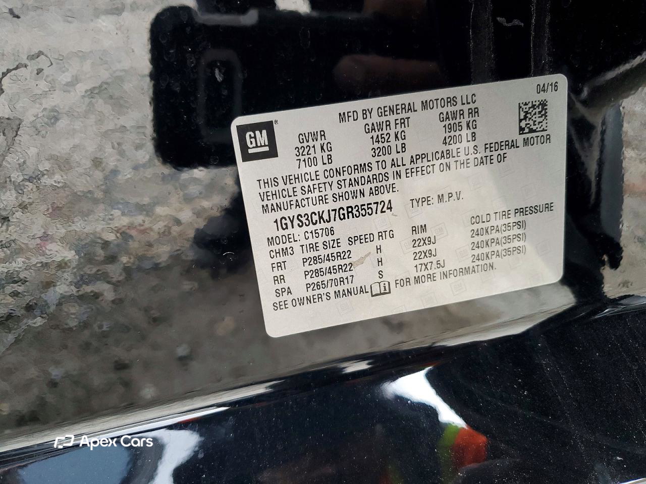 Cadillac Escalade 2016