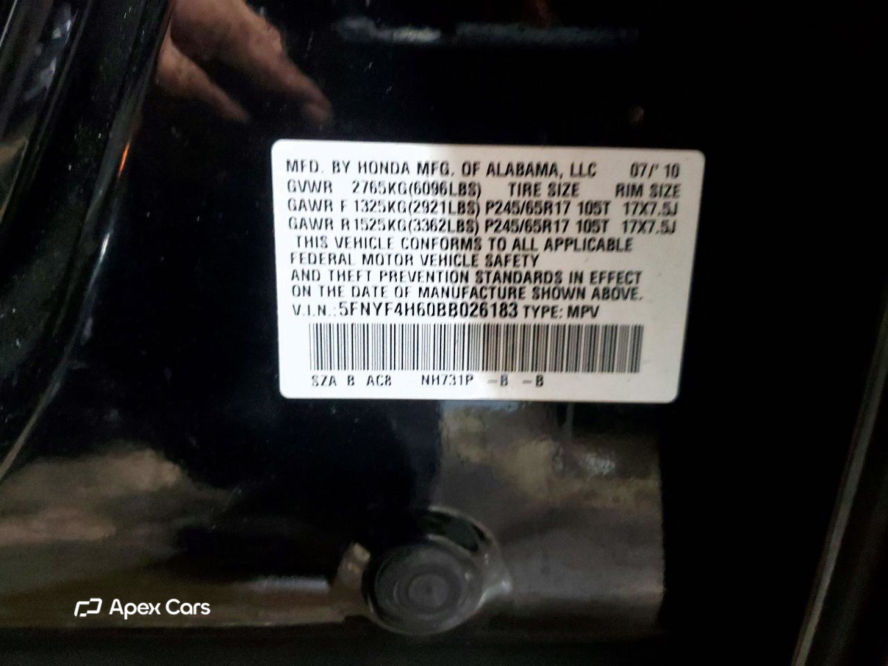 Honda Pilot 2011