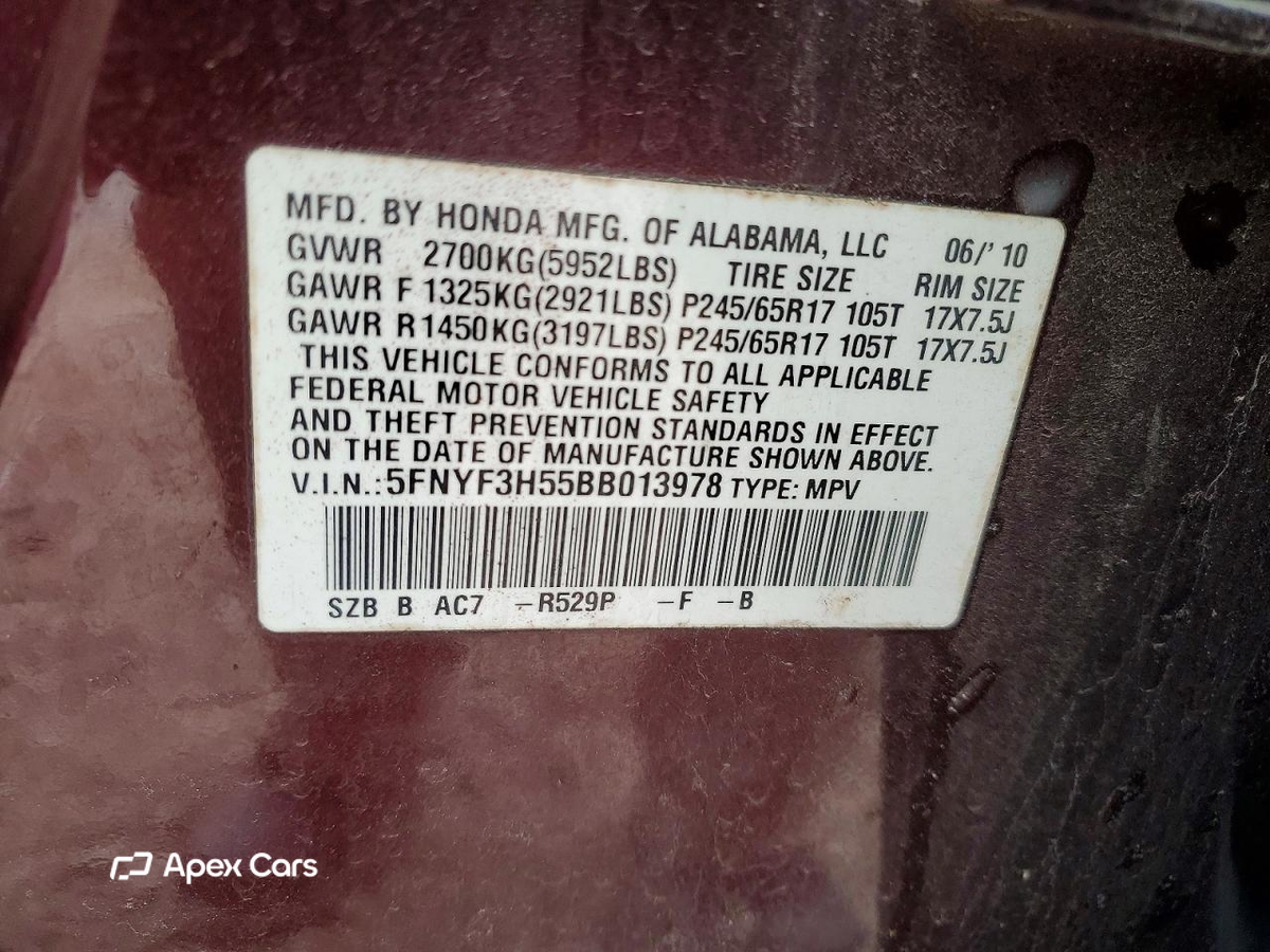 Honda Pilot 2011