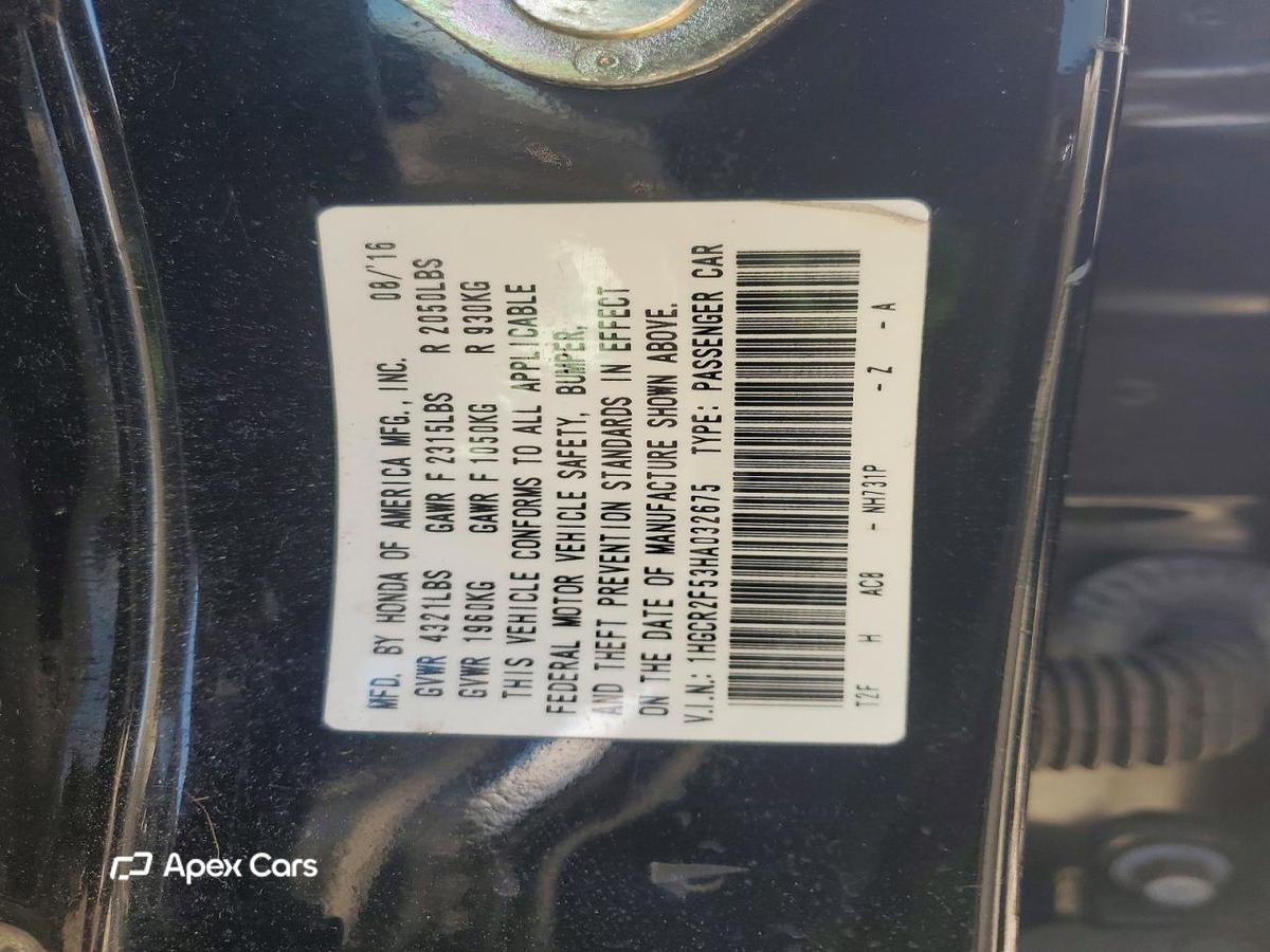 Honda Accord 2017