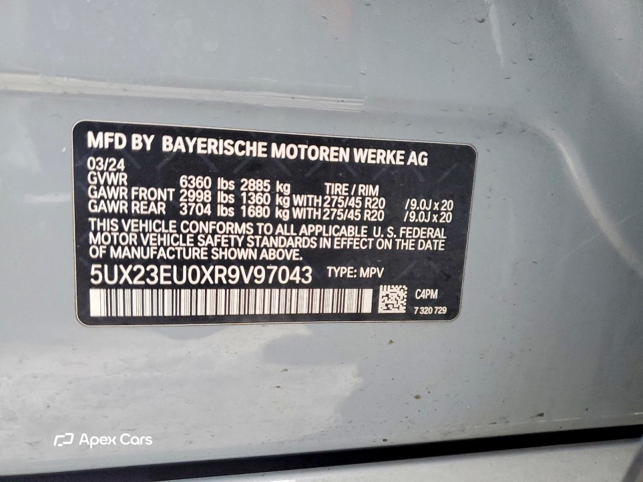 BMW X5 2024