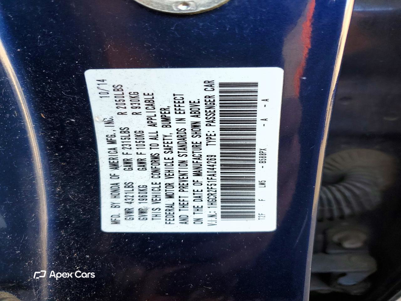 Honda Accord 2015