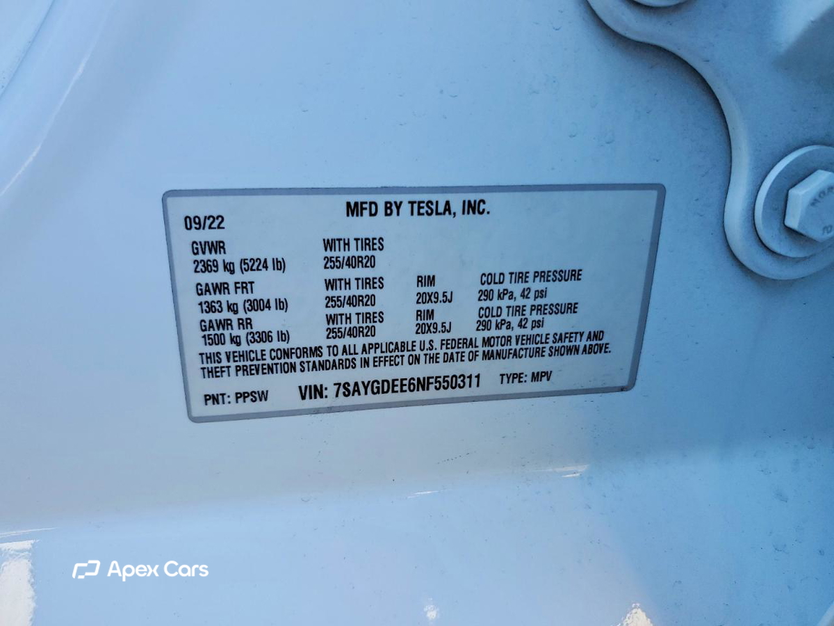 Tesla Model Y 2022