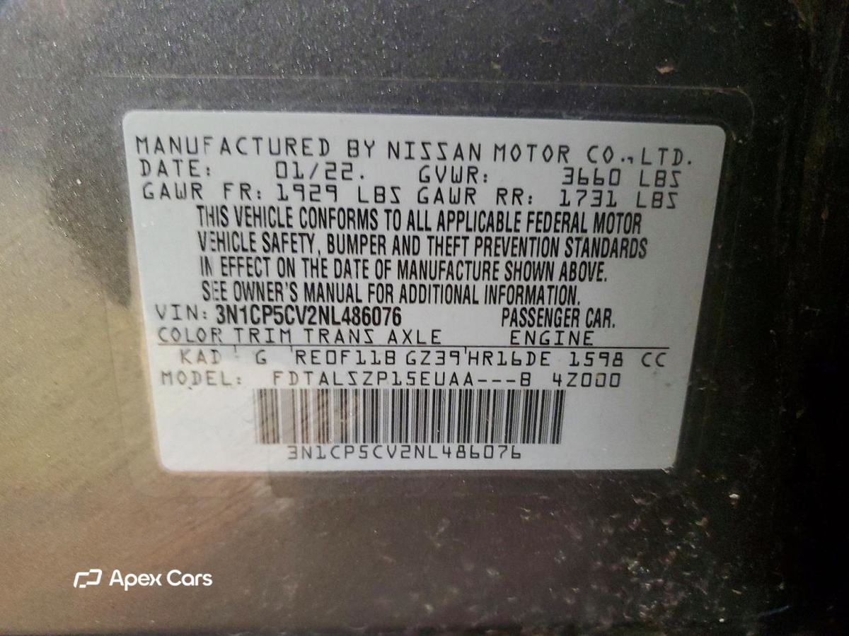 Nissan Kicks 2022