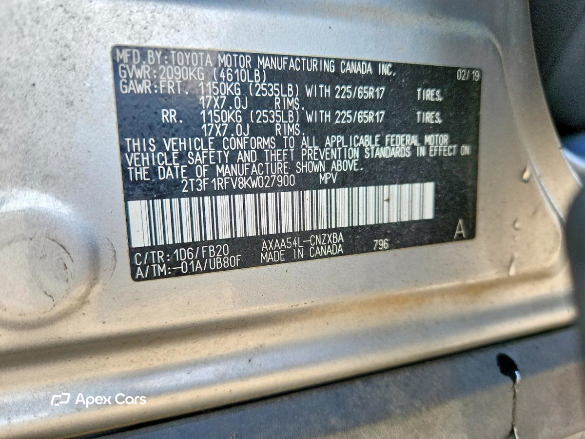 Toyota RAV 4 2019