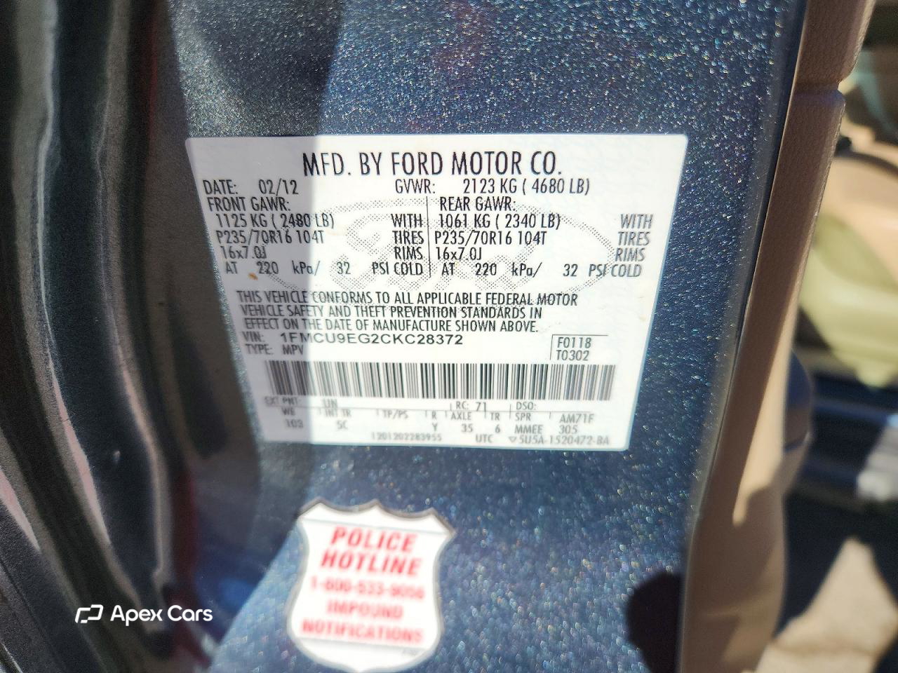 Ford Escape 2012