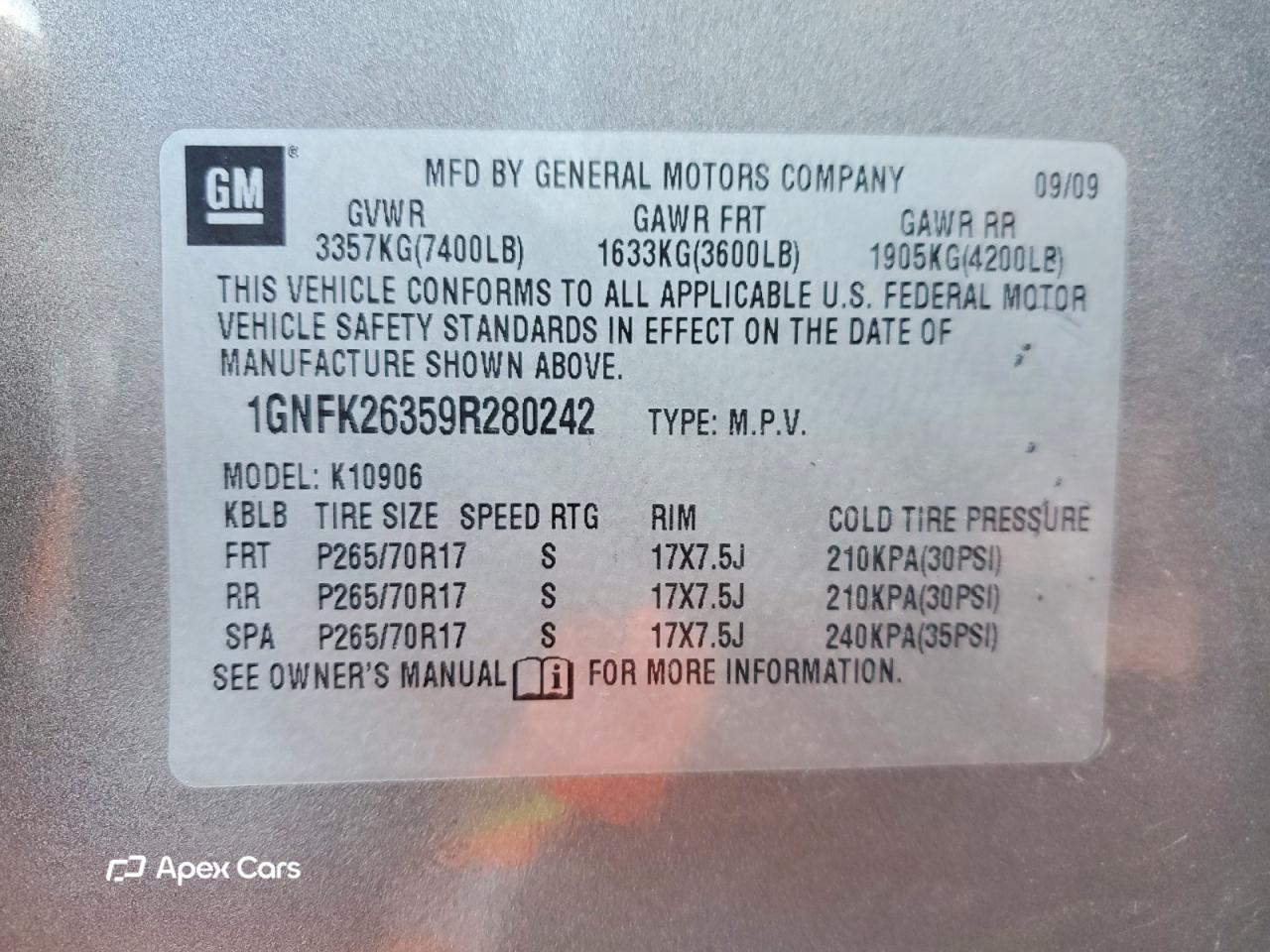 Chevrolet Suburban 2009