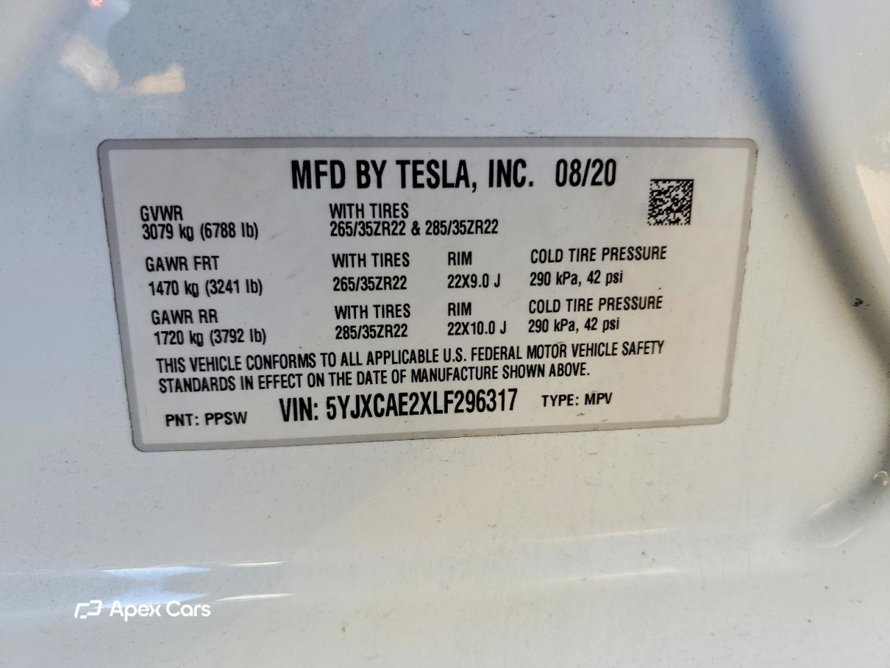 Tesla Model X 2020