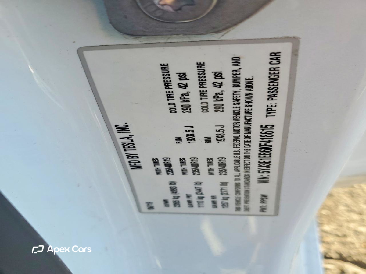 Tesla Model 3 2019