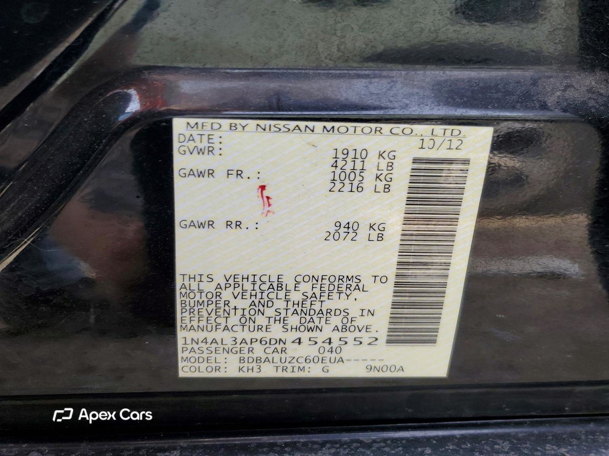 Nissan Altima 2013