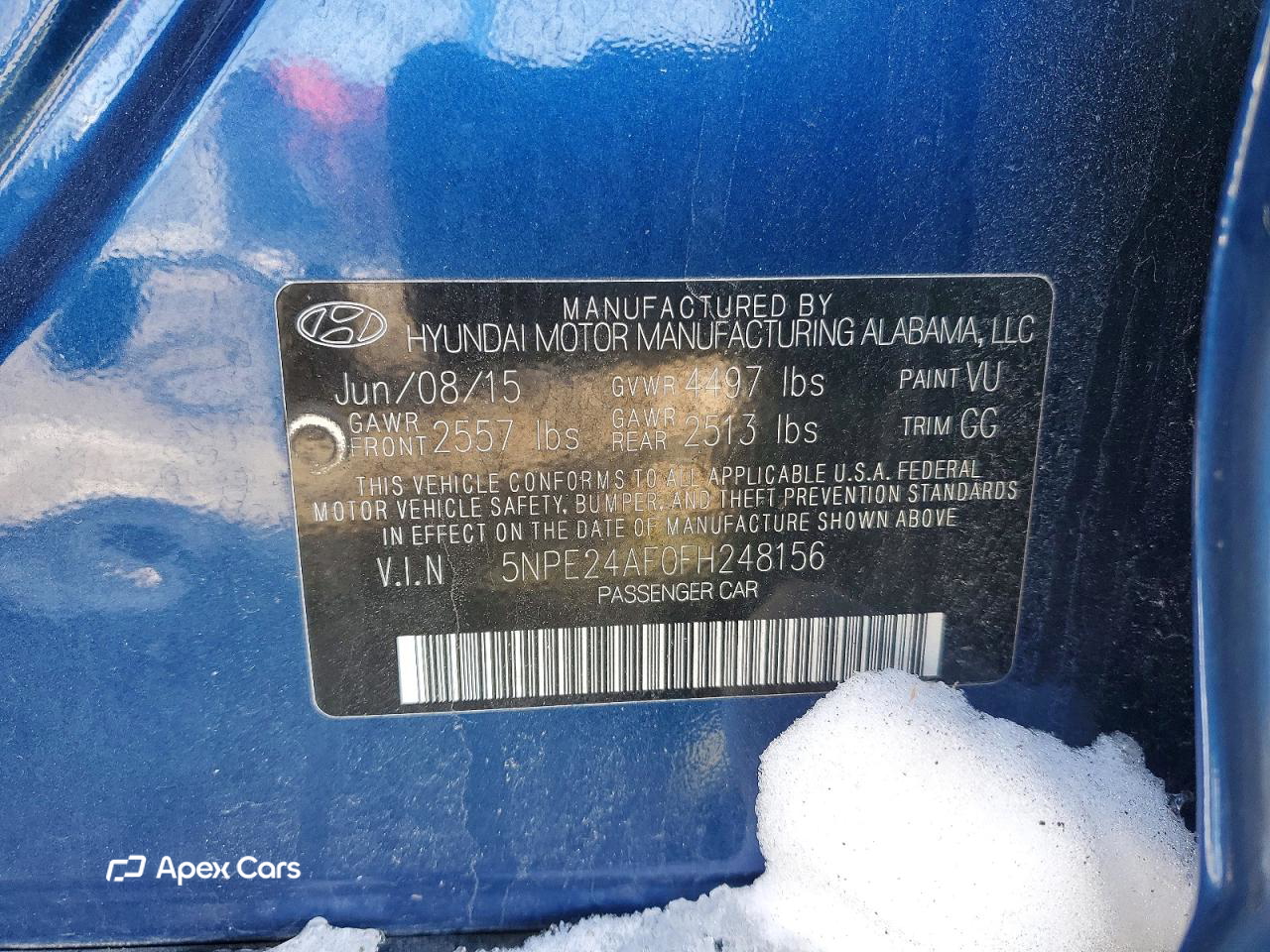 Hyundai Sonata 2015