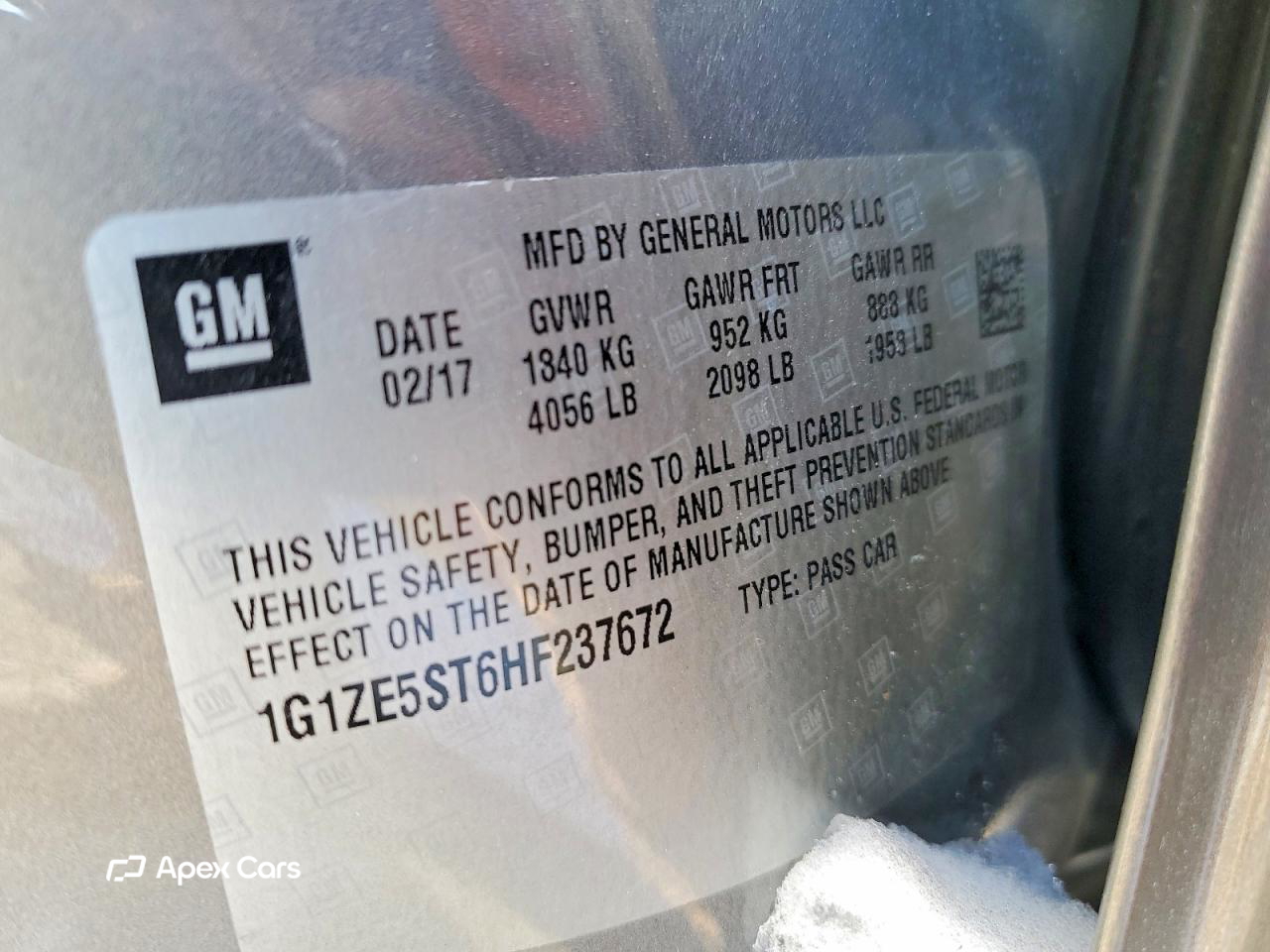Chevrolet Malibu 2017