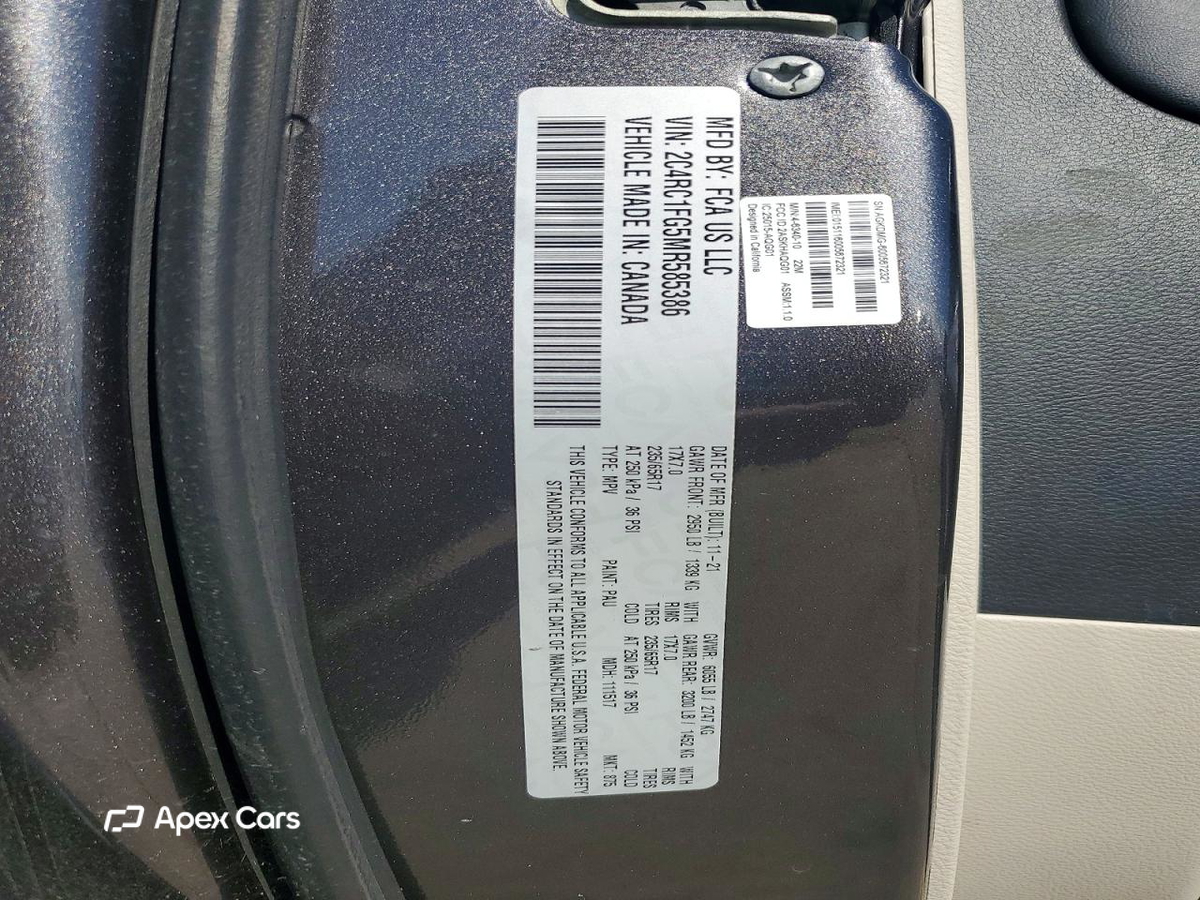 Chrysler Pacifica 2021