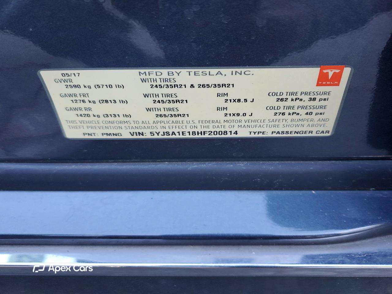 Tesla Model S 2017